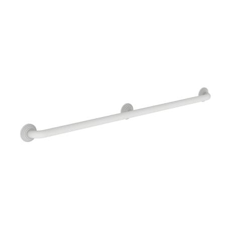 Newport Brass Three Post 42" Grab Bar in Matte White, 45" L, Solid Brass, Matte White 920-3942-52